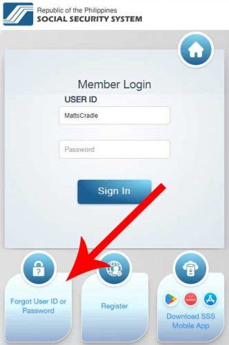 sss member log in|Forgot Username / Password .